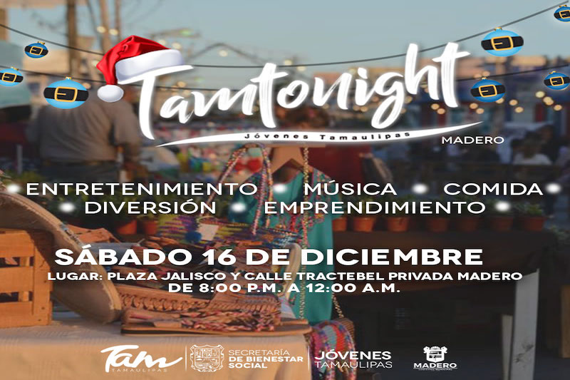 IJU-054-2017.-Jóvenes Tamaulipas invita a TamTonight  navideño.jpg