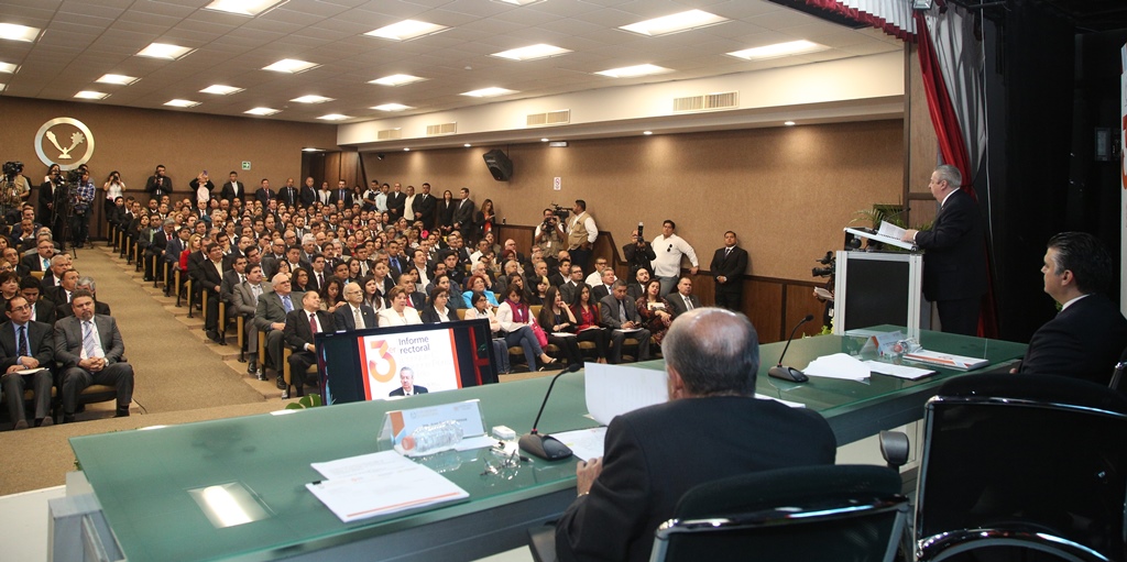 La Capital | Rinde Rector De La UAT Su Tercer Informe De Labores